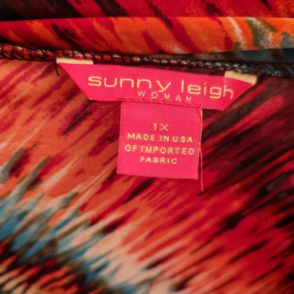 Colorful stretch material long maxi skirt - Picture 4 of 4